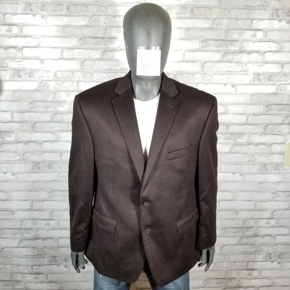 Calvin Klein Cashmere Blazer 46S Men 2 Button